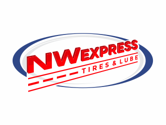 Northwest Express, Tires & Lube logo design by mutafailan
