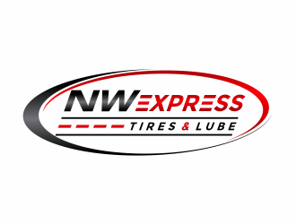Northwest Express, Tires & Lube logo design by mutafailan