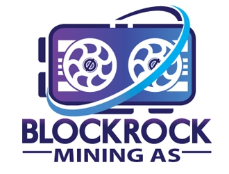 Blockrock Mining AS logo design by logoguy