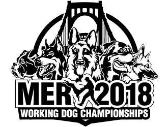 MER 2018 Working Dog Championships logo design by THOR_