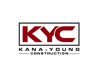 Kana-Young Construction  logo design by grea8design