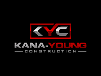 Kana-Young Construction  logo design by pencilhand