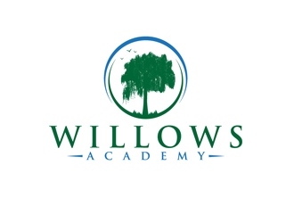 Willows Academy logo design by DreamLogoDesign
