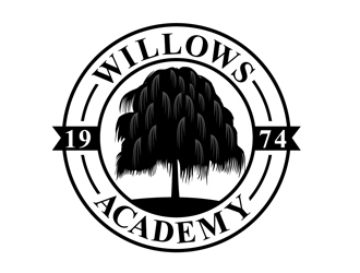Willows Academy logo design by DreamLogoDesign