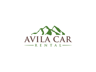 Avila Car Rental  logo design by ndaru