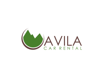 Avila Car Rental  logo design by rief