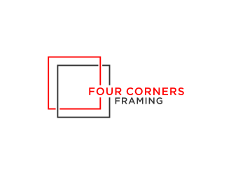 Four Corners Framing logo design by yeve