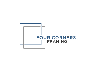 Four Corners Framing logo design by yeve