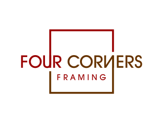 Four Corners Framing logo design by cintoko