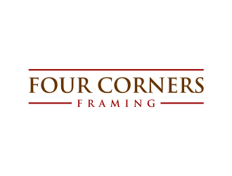 Four Corners Framing logo design by cintoko