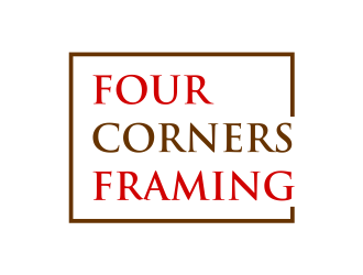 Four Corners Framing logo design by cintoko