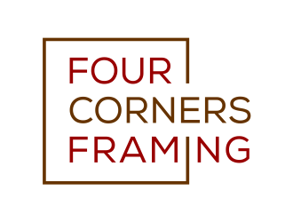Four Corners Framing logo design by cintoko