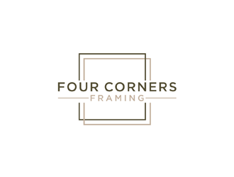 Four Corners Framing logo design by johana