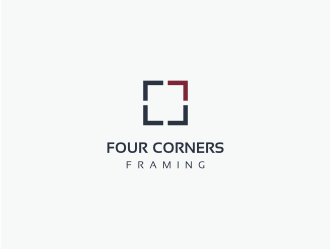 Four Corners Framing logo design by vostre