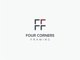 Four Corners Framing logo design by vostre