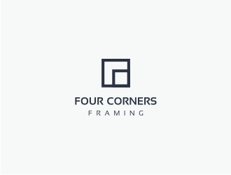 Four Corners Framing logo design by vostre