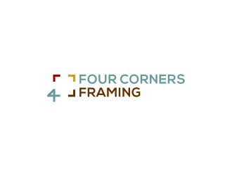 Four Corners Framing logo design by senandung