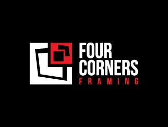 Four Corners Framing logo design by BTmont