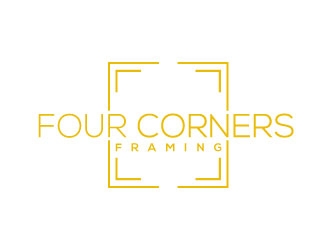 Four Corners Framing logo design by sanu