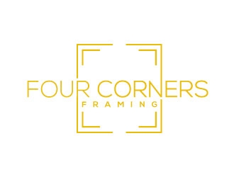 Four Corners Framing logo design by sanu