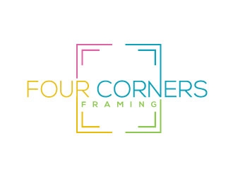 Four Corners Framing logo design by sanu