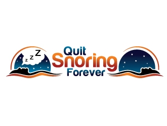 Quit Snoring Forever logo design by ruki