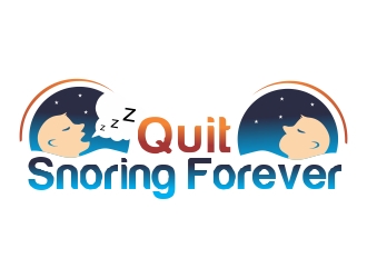 Quit Snoring Forever logo design by ruki