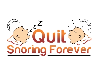 Quit Snoring Forever logo design by ruki