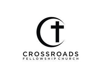 Crossroads Fellowship Church  logo design by Franky.