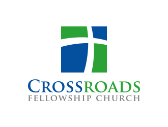 Crossroads Fellowship Church  logo design by lexipej