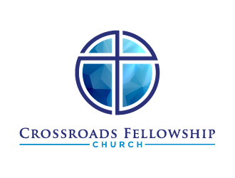 Crossroads Fellowship Church  logo design by Andri