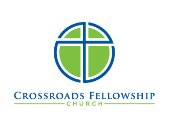Crossroads Fellowship Church  logo design by Andri
