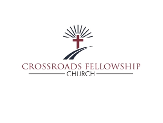 Crossroads Fellowship Church  logo design by emyjeckson