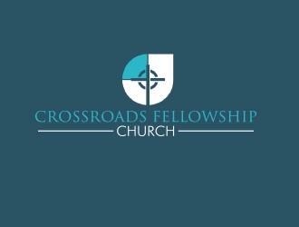 Crossroads Fellowship Church  logo design by emyjeckson