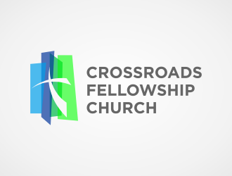 Crossroads Fellowship Church  logo design by iqbal