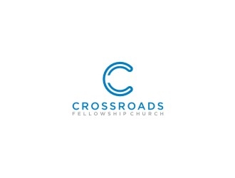 Crossroads Fellowship Church  logo design by Franky.