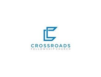Crossroads Fellowship Church  logo design by Franky.