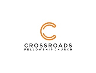 Crossroads Fellowship Church  logo design by Franky.