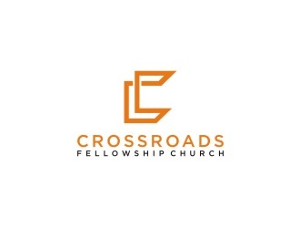 Crossroads Fellowship Church  logo design by Franky.