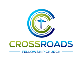 Crossroads Fellowship Church  logo design by cintoko
