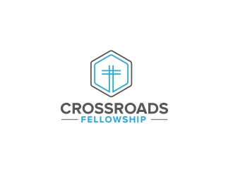Crossroads Fellowship Church  logo design by Rohan124