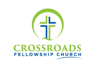 Crossroads Fellowship Church  logo design by corneldesign77