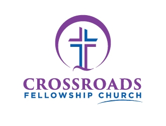Crossroads Fellowship Church  logo design by corneldesign77