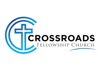 Crossroads Fellowship Church  logo design by corneldesign77