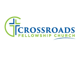 Crossroads Fellowship Church  logo design by corneldesign77