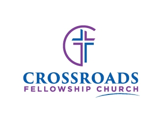 Crossroads Fellowship Church  logo design by corneldesign77