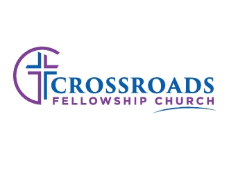 Crossroads Fellowship Church  logo design by corneldesign77