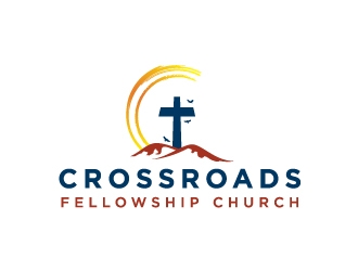 Crossroads Fellowship Church  logo design by corneldesign77