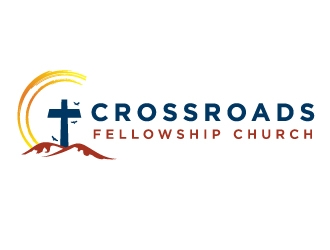 Crossroads Fellowship Church  logo design by corneldesign77