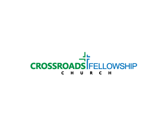 Crossroads Fellowship Church  logo design by Patrik